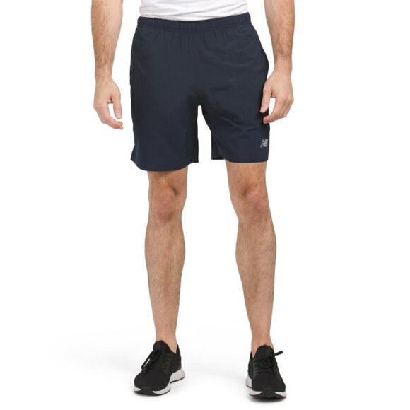 NWT New Balance Athletic Moisture Wicking Built-in Briefs 7" Core Run Shorts - Picture 2 of 6